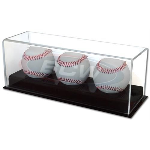 Acrylic Triple Baseball Display
