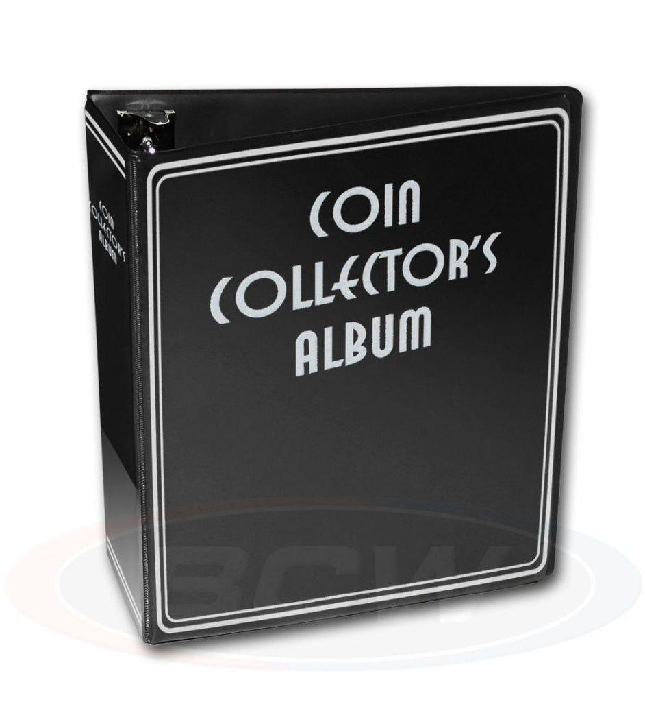 3 in. Album - Coin Collectors - Black