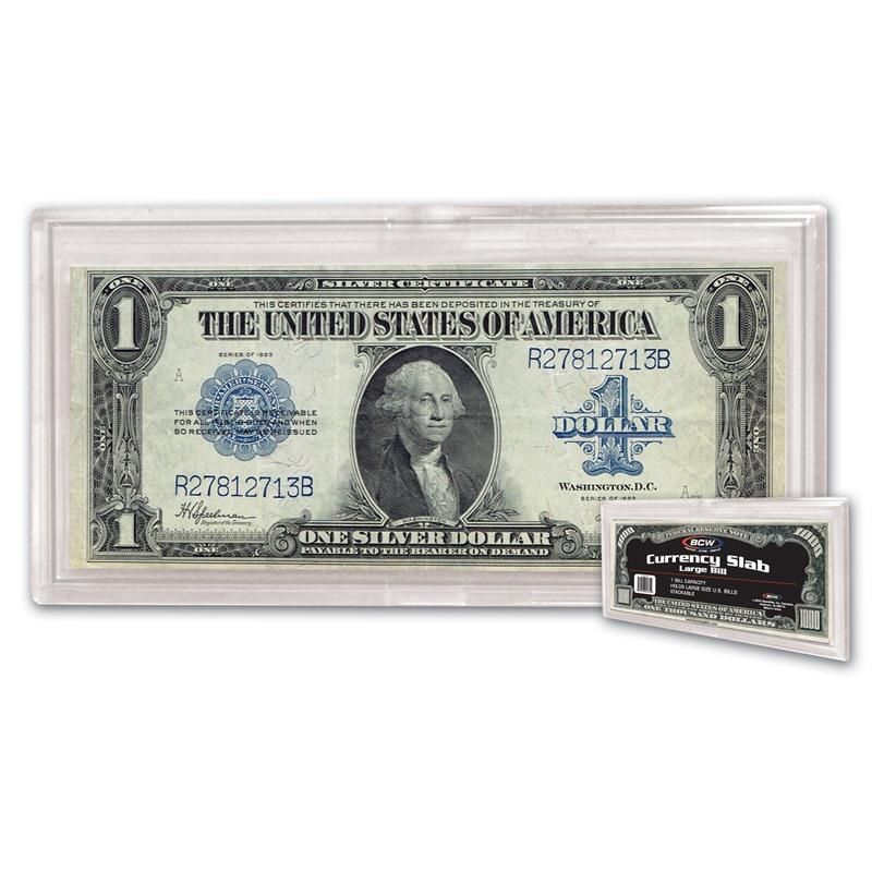 Deluxe Currency Slab - Large Bill