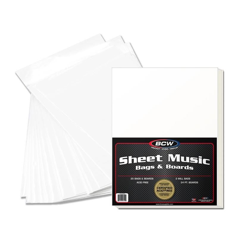 Premade Sheet Music Bag and Board