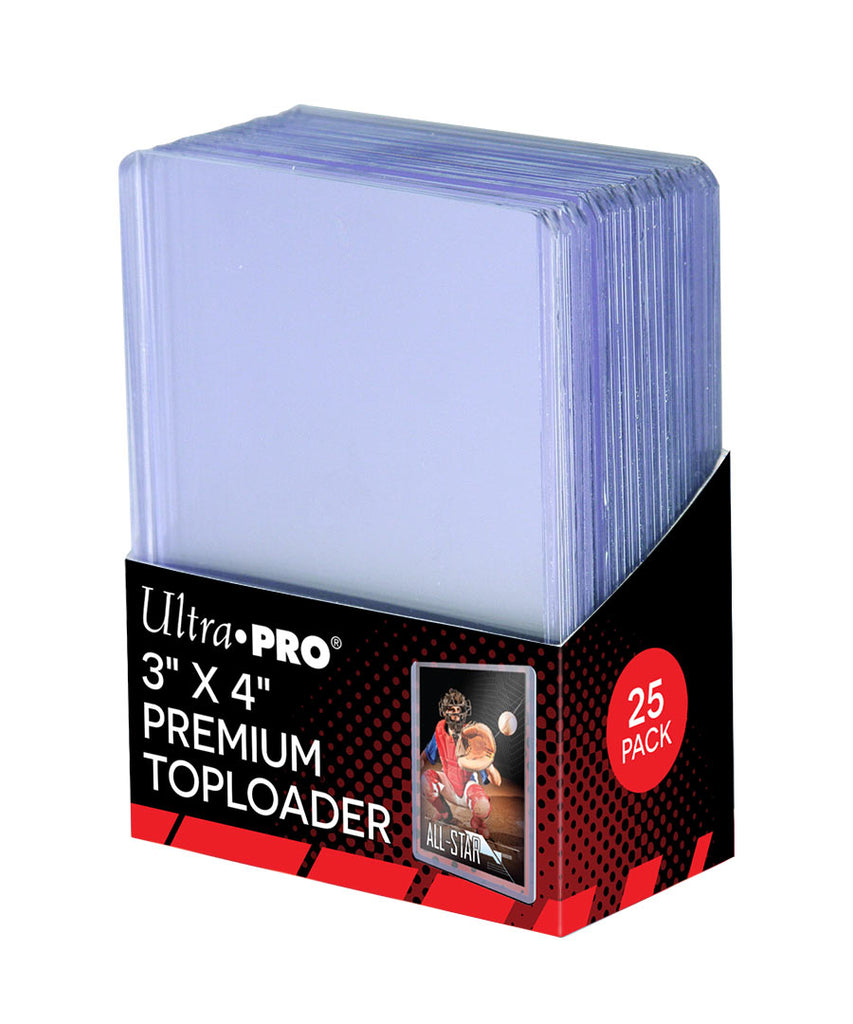 Ultra Pro 3" X 4" Ultra Clear Premium Toploader 25ct