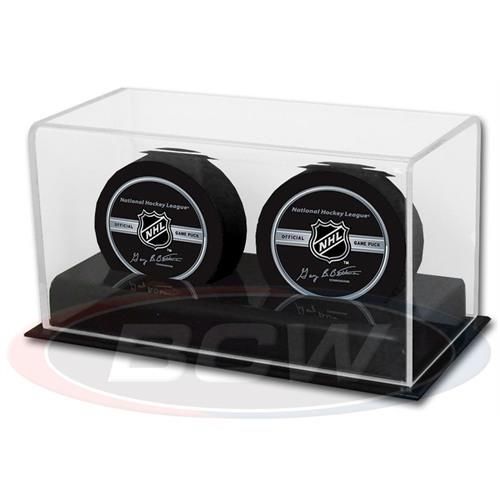 Acrylic Double Hockey Puck Display