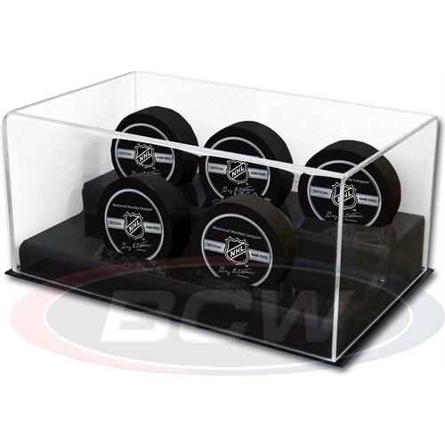 Acrylic 5 Hockey Puck Display