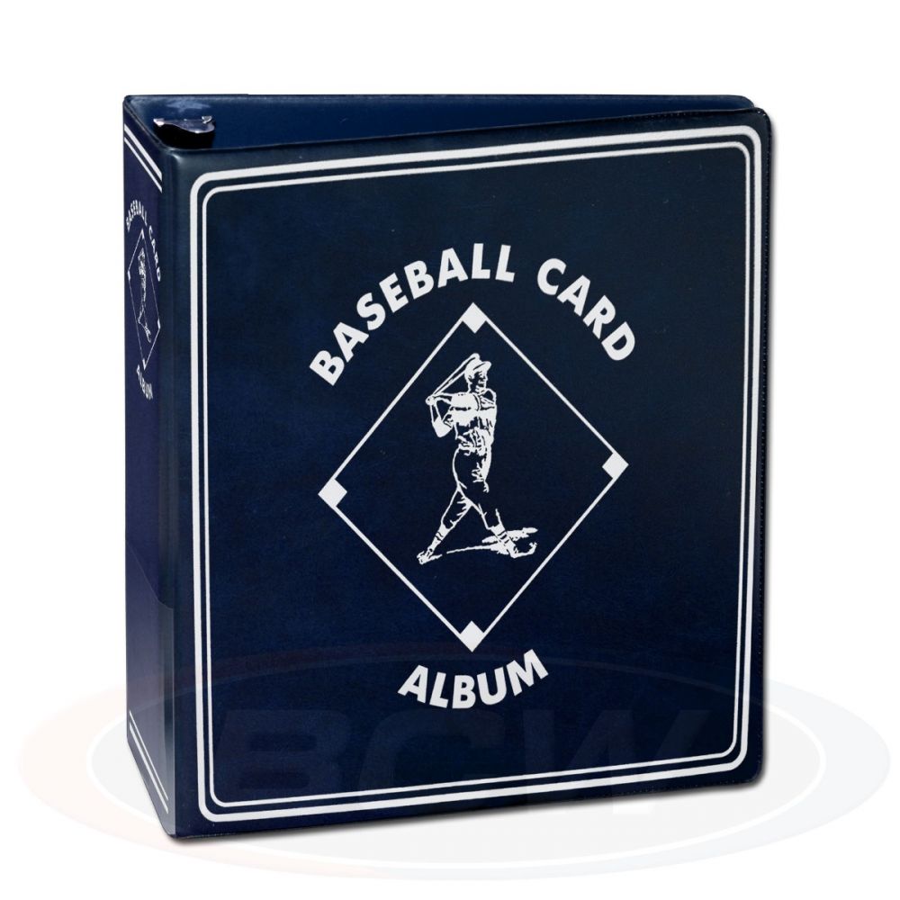 3 in. Album - Baseball - Blue