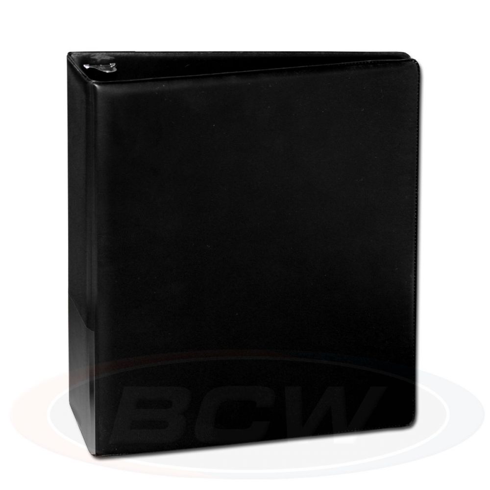 2 in. Album - Plain - Black