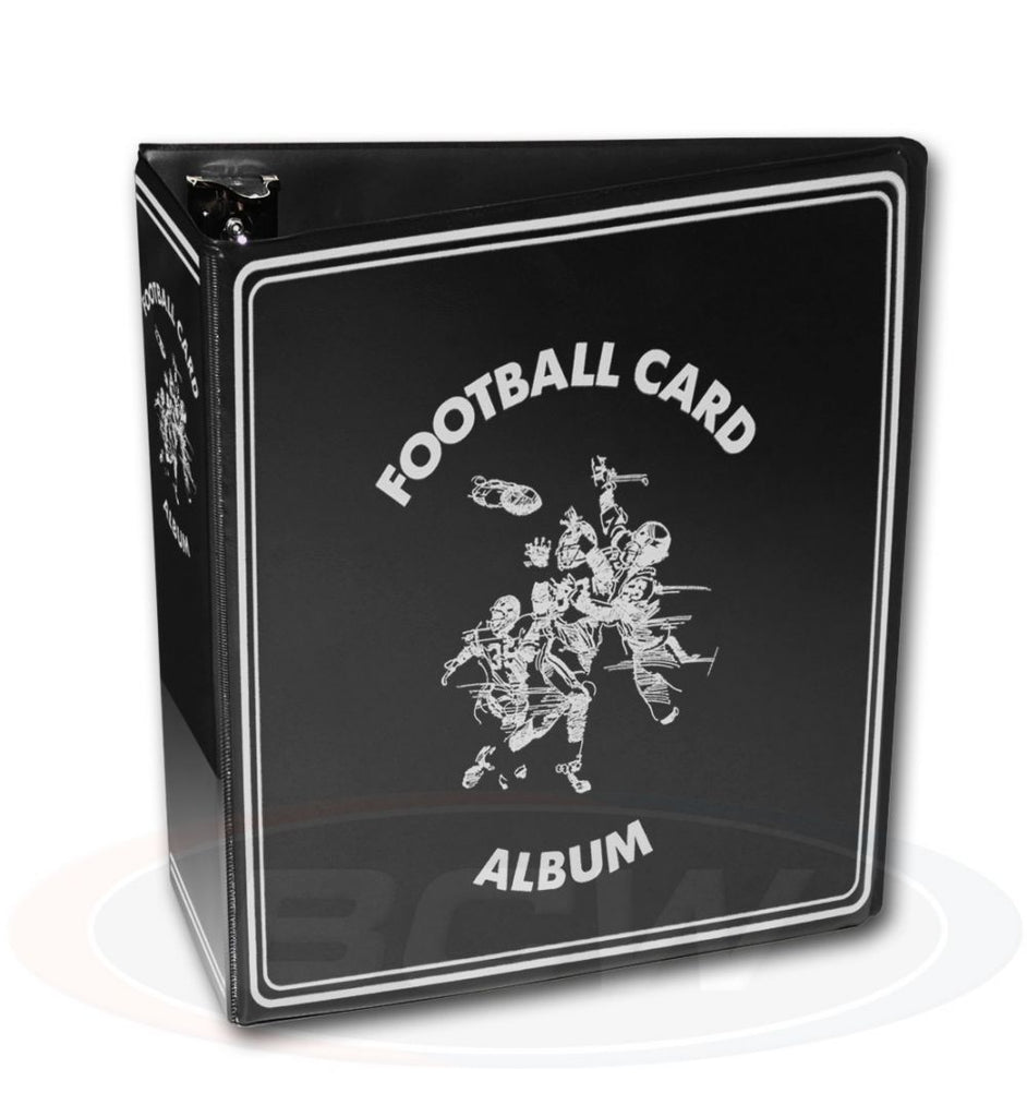 3 in. Album - Football - Black