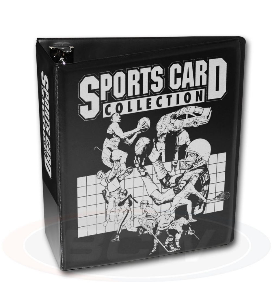 3 in. Album - Sports Card Collection - Black