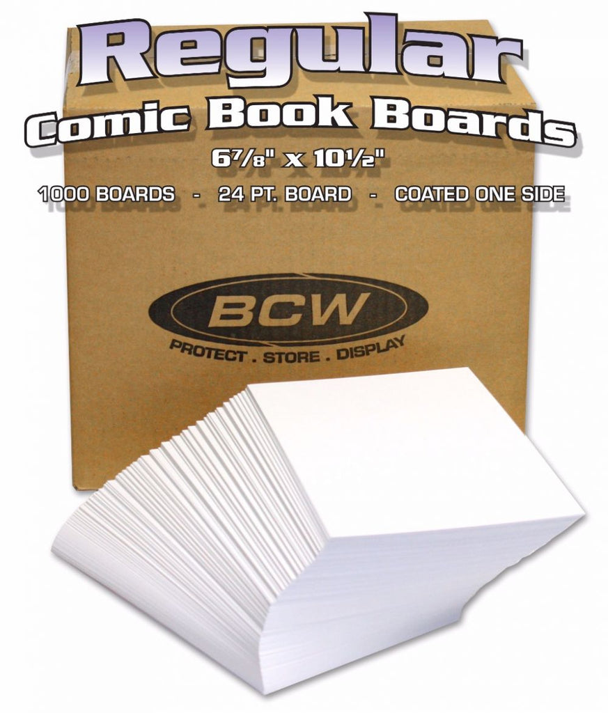 Bulk Regular Comic Backing Boards