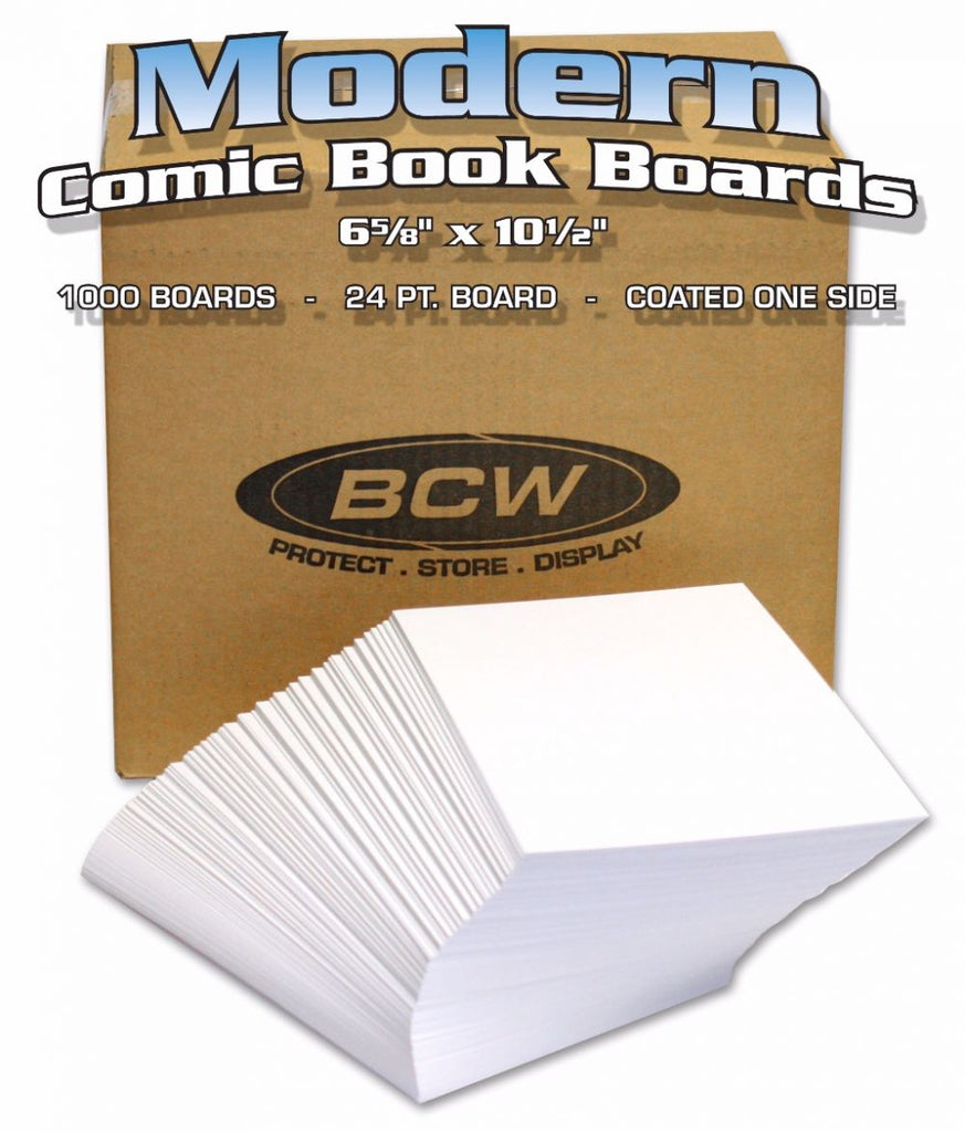 Bulk Modern Comic Backing Boards