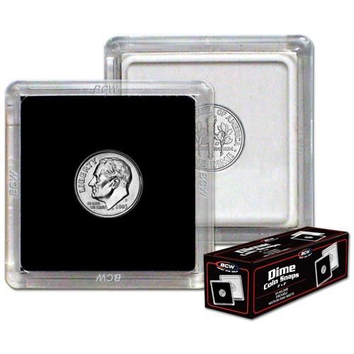 2x2 Coin Snap - Dime - Black