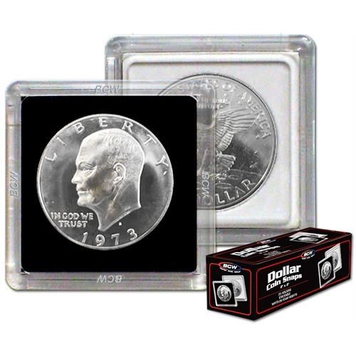 2x2 Coin Snap - Dollar - Black