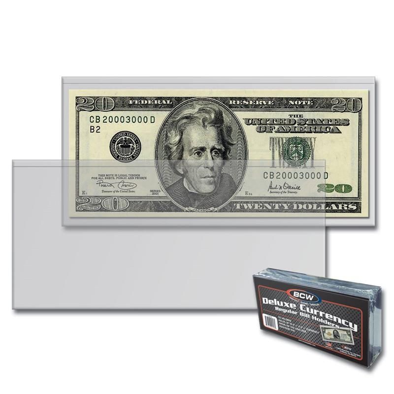 Deluxe Currency Holder - Regular Bill