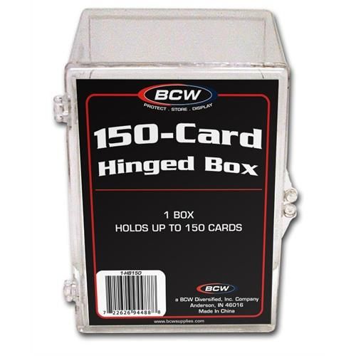 Hinged Trading Card Box - 150 Count