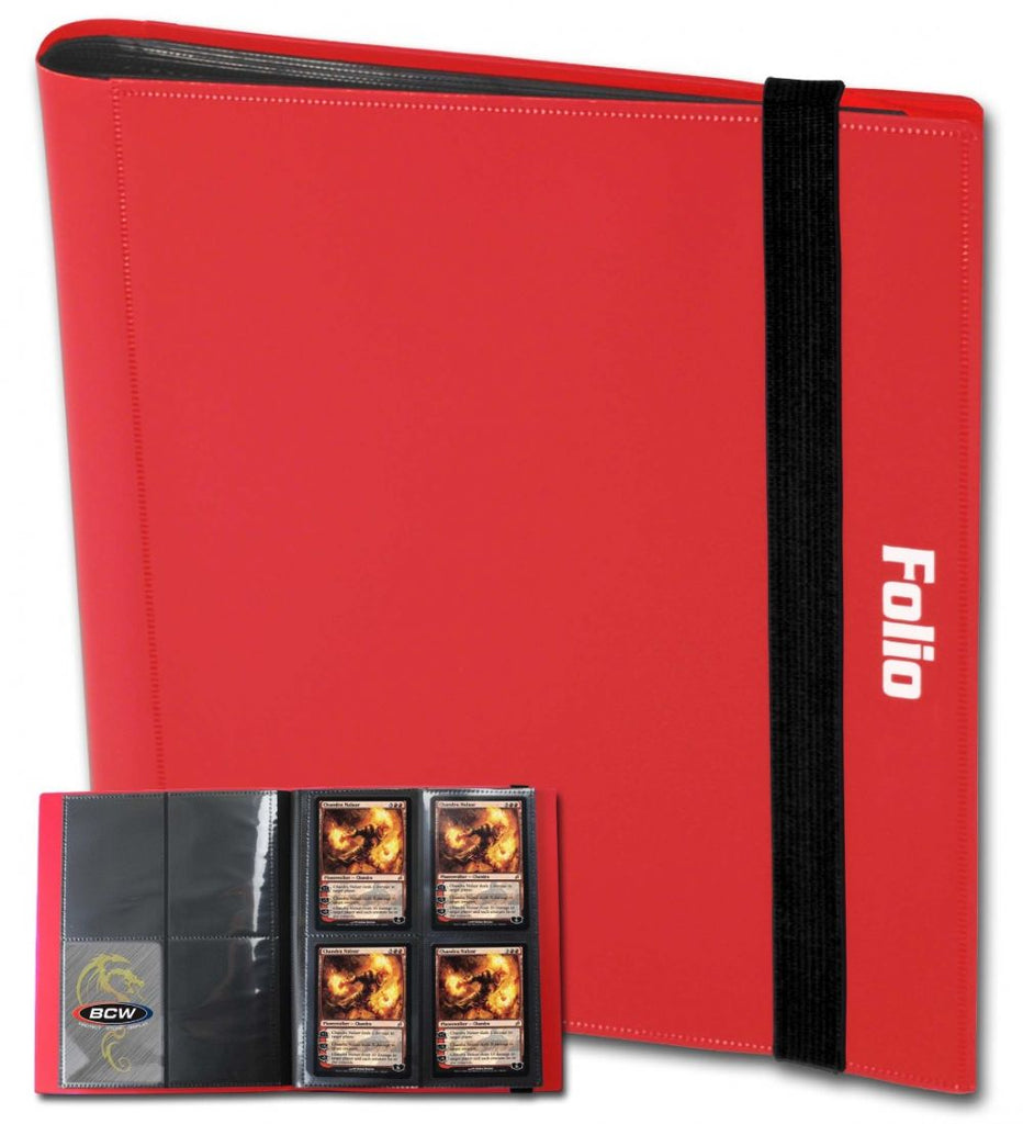 Folio 4-Pocket Album - Red