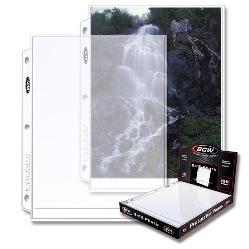 Pro 8x10 Photo Page (100 CT. Box)