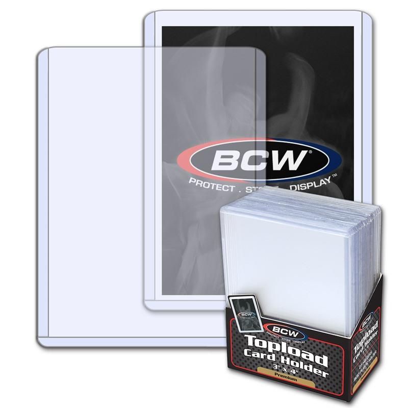 3x4 Topload Card Holder - Premium