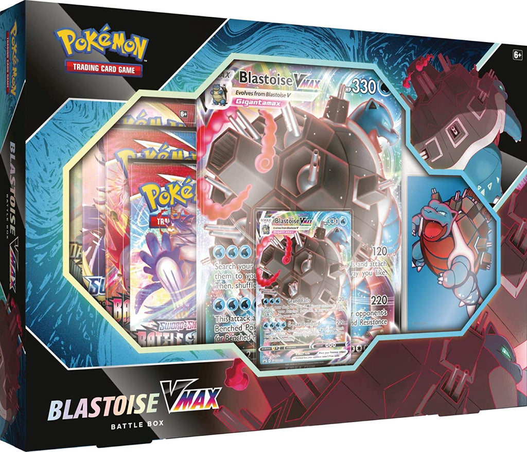 Pokemon BLASTOISE V Max Battle Box