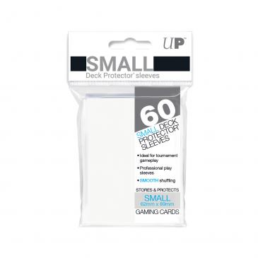 60ct White Small Deck Protectors