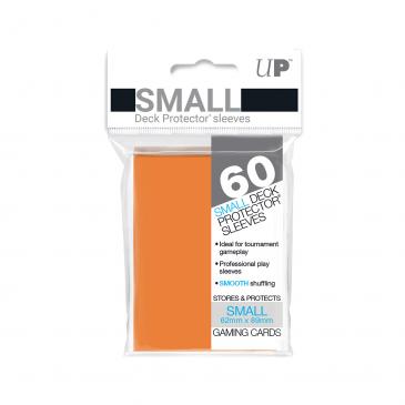 60ct Orange Small Deck Protectors