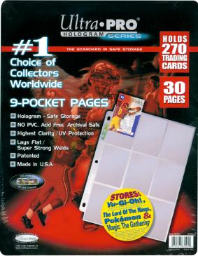 9-Pocket Platinum Pages 20 Count Display (30-pack)