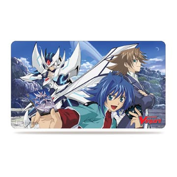 Blaster Blade, Aichi vs Kai Playmat for Cardfight!! Vanguard