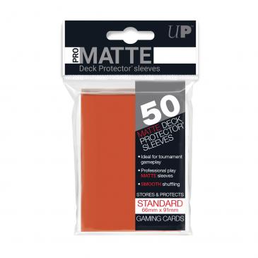 50ct Pro-Matte Peach Standard Deck Protectors