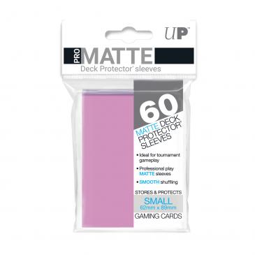 60ct Pro-Matte Pink Small Deck Protectors