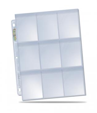 9-Pocket Secure Platinum Page for Standard Cards