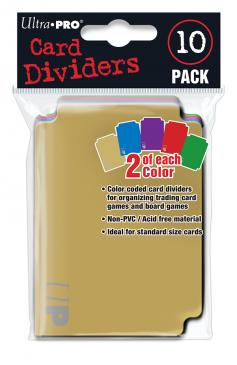 Card Dividers - 10 pack