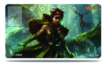 Commander Freyalise, Llanowar's Fury Playmat for Magic