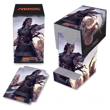 Commander 2016 PRO - 100+ Deck Box with Tray, Saskia the Unyielding, for Magic