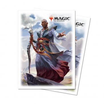 Dominaria Deck Protector sleeves Teferi, Hero of Dominaria for Magic 80ct