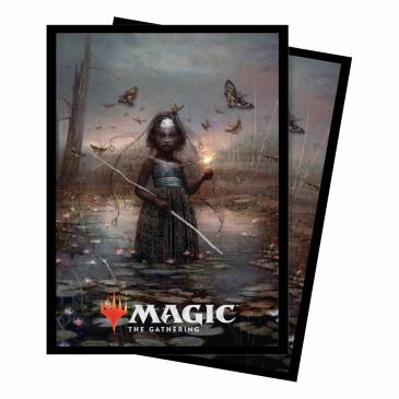 Commander 2018 Aminatou, the Fateshifter Standard Deck Protector sleeves 100ct for Magic