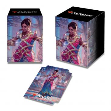 Commander 2018 Saheeli, the Gifted PRO 100+ Deck Box V4 for Magic