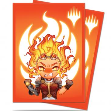 Chibi Collection Chandra - Maximum Power Standard Deck Protector sleeves 100ct for Magic