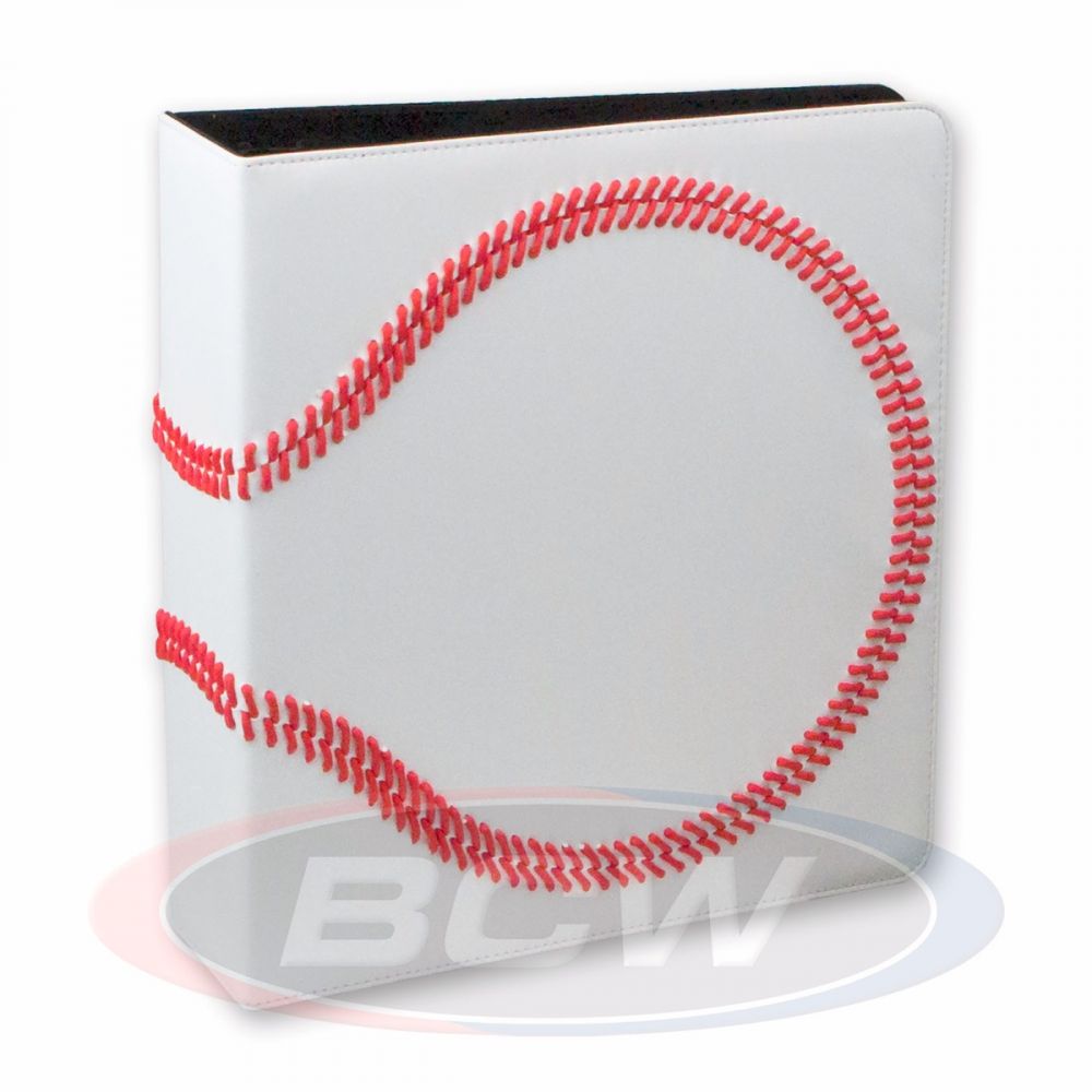 3 in. Album - Baseball Collectors Album - Premium White