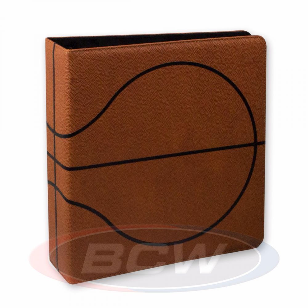 3 in. Album - Basketball Collectors Album - Premium Brown