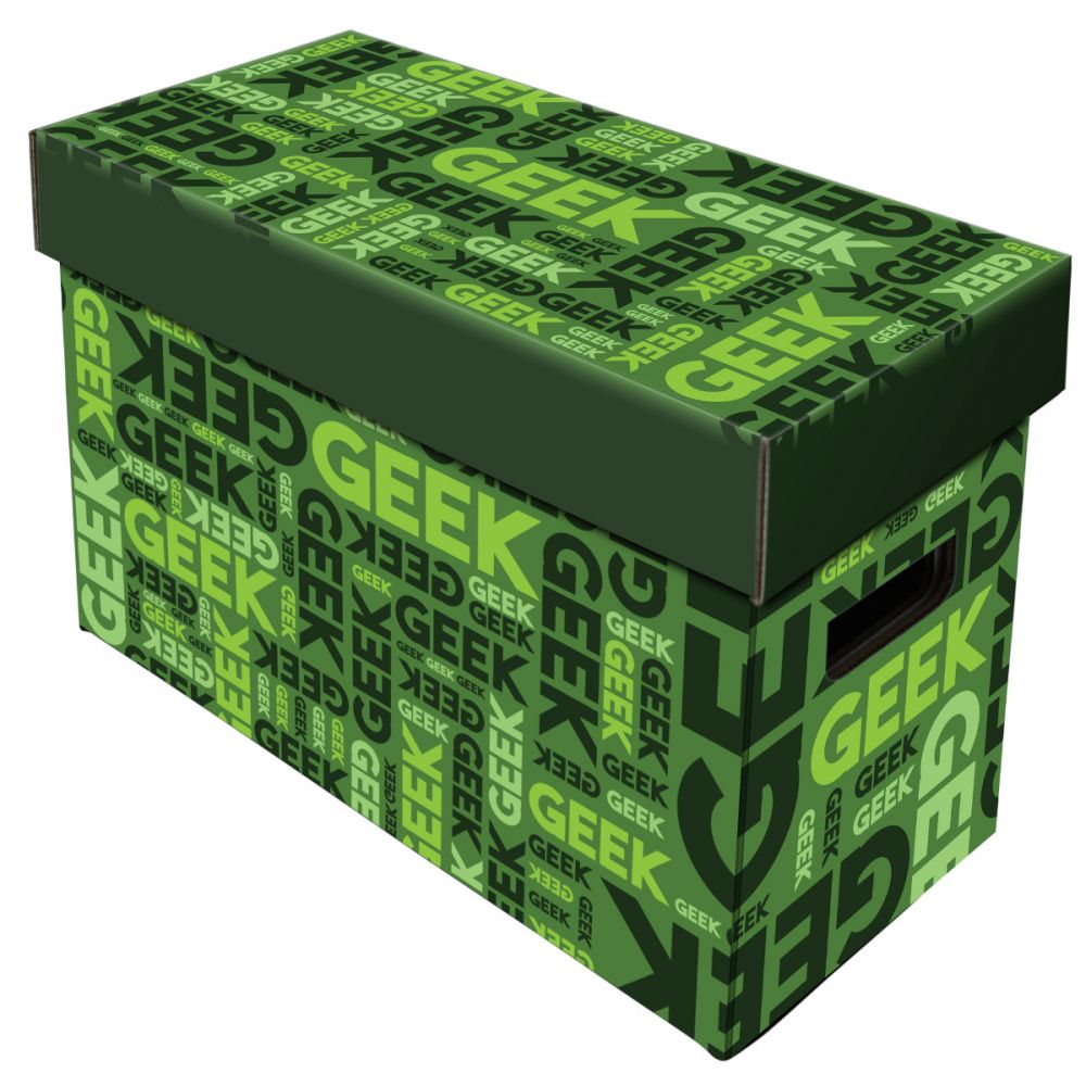 Short Comic Box - Art - Geek - Green