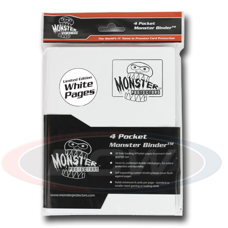 4-Pocket - White with White Pages **LIMITED STOCK**