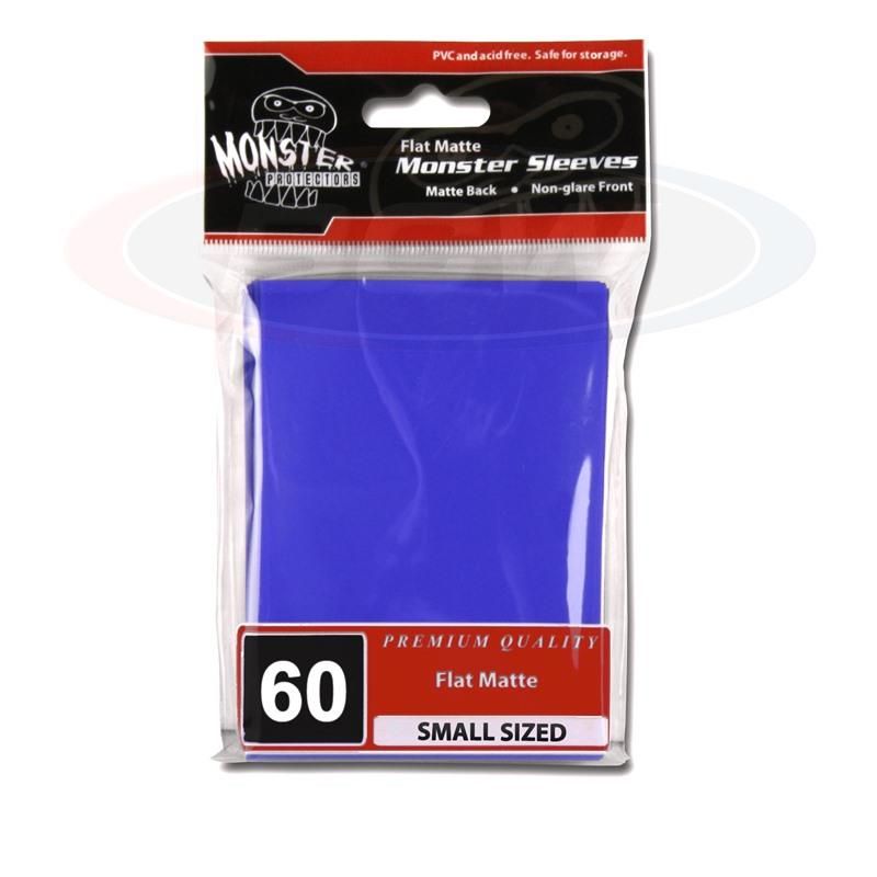 Flat Matte Sleeves - Small - No Logo - Blue