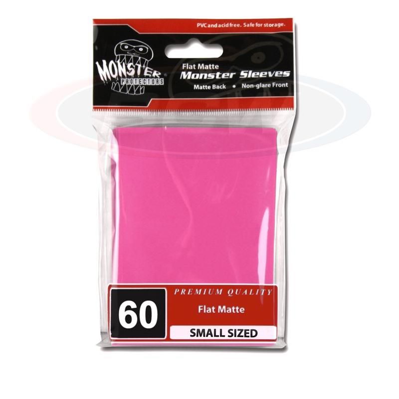 Flat Matte Sleeves - Small - No Logo - Pink