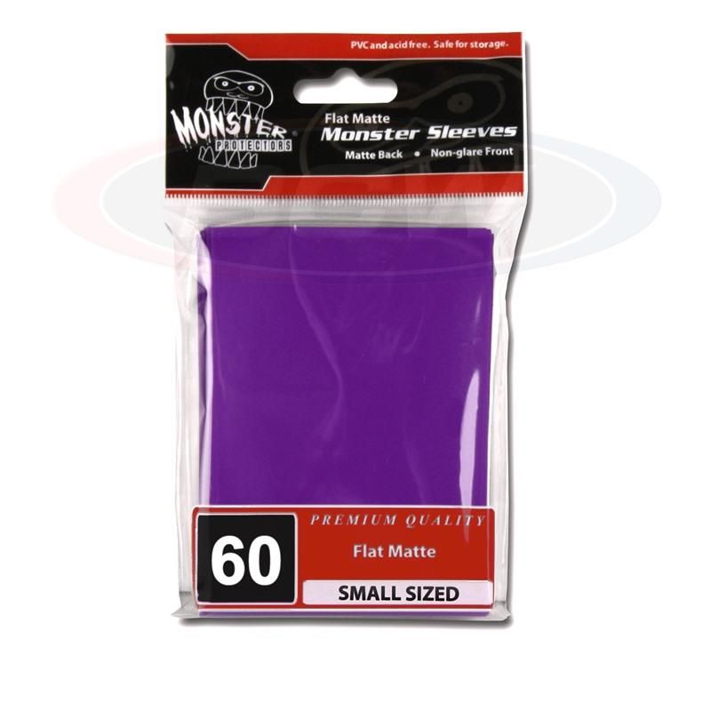 Flat Matte Sleeves - Small - No Logo - Purple