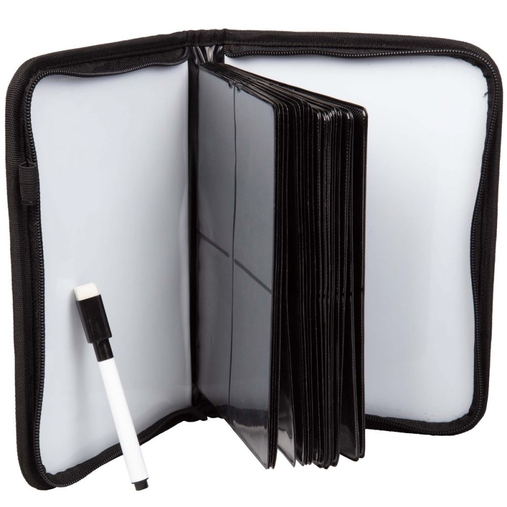 Zipperbound Binder - 4 Pocket - Black