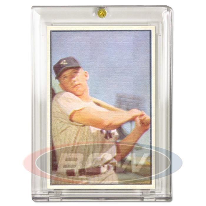 1953-1955 Bowman Card 1-Screw Holder (5 Year+ UV)